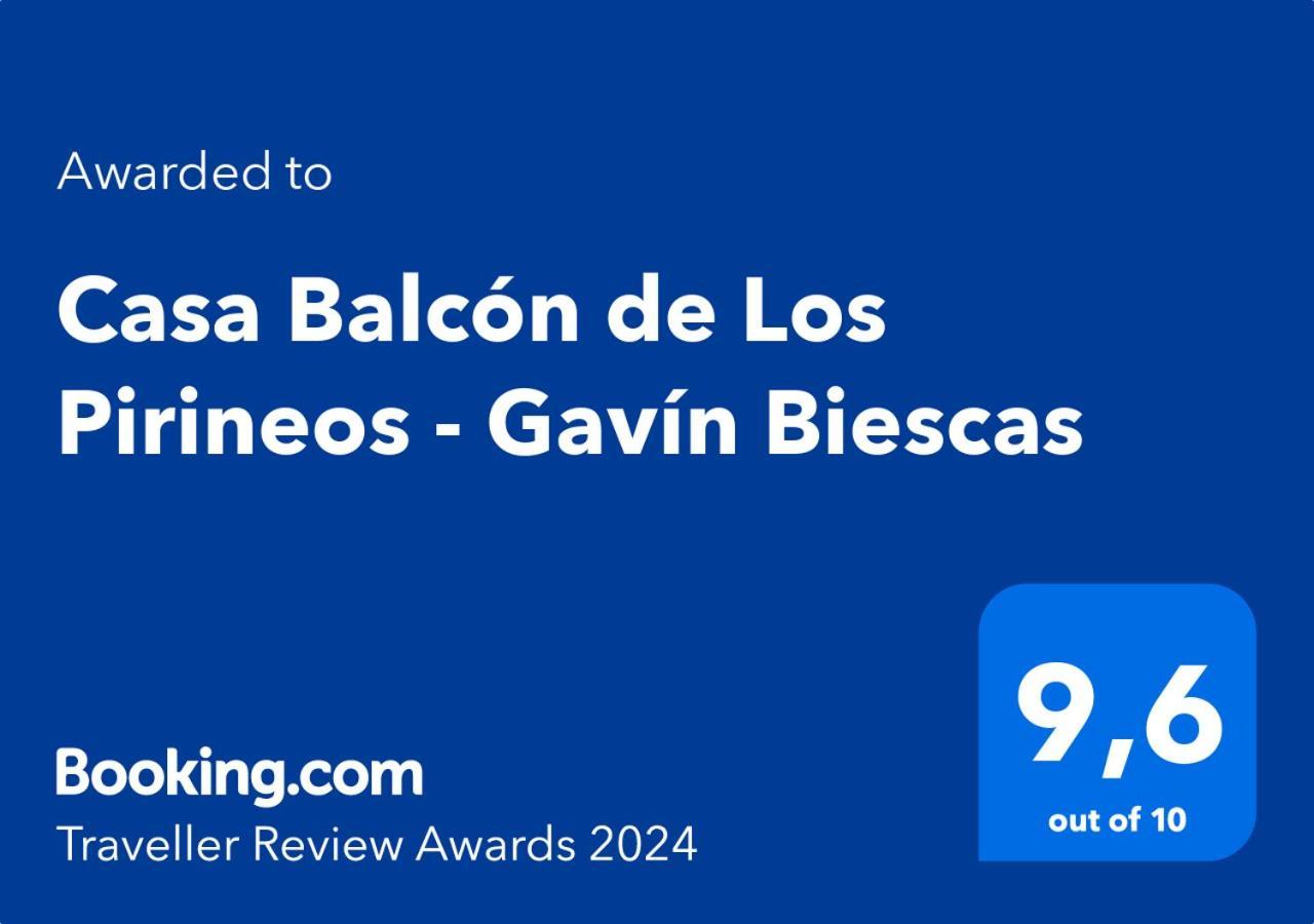 Casa Balcon De Los Pirineos - Gavin Biescas Exterior photo